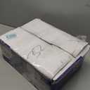 Ceiling Fans with Lights, 43 Inch Low Profile Ceiling Fan with Light and Remote/App Control, Flush Mount, Reversible DC Motor, 3CCT, Dimmable, Noiseless, Black Ceiling Fan for Indoor/Outdoor Use