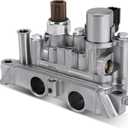 A-Premium Engine Variable Valve Timing (VVT) Solenoid Front Spool Valve Assembly Compatible with Acura & Honda Vehicles - RDX, Accord, Crosstour, Pilot, Odyssey - 3.5L V6 Engine - Replace# 15810R70A03