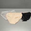 Angelhood Seamless Maternity Underwear Under Bump Womens Cotton Pregnancy Maternity Panties (Large, Black*2/Beige*2/Gray*2)