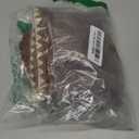 ZAFUL Women's High Cut Bandeau Bikini Set Strapless Solid Color 2 Pieces Bathing Suit Swimsuit (Medium, 14-brown)