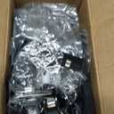 24 Pcs Mini Chalkboard Signs with Rotatable Clip, Double Head Sign Clips Erasable Plastic Price Display Clip Holder for Business Retail Food Clothing Rack Shelf Basket Sign Display