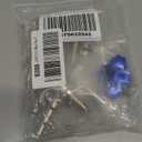 XBERSTAR RC Car Drive Shaft for 1/10 Traxxas MAXX WideMaxx RC Car Vehicle Front Rear Drive Shaft Universal Drive Shaft CVD (Silver+Blue)