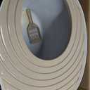 IRIS Medium Top Entry Cat Litter Box, White/Beige