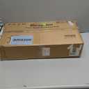 Enayplon Small Standing Desk with Wheels, Mobile Stand Up Desk, Portable Standing Table on Wheels for Walking Pad, Rolling Computer Desk Adjustable Height, Tall Table (Black)