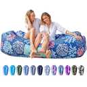 AlphaBeing Inflatable Lounger Beach Chair Accessories, Air Sofa Hammock Inflatable Couch for Camping Backyard Lakeside with Compression Sacks, Ideal Outdoor Gifts for Adults