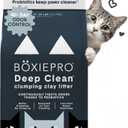 Boxie Probiotic Cat Litter, 40 Day Odor Control, Clumping Clay Kitty Litter, Odor Eliminating Probiotics, Dust-Free, No Fragrances No Fillers, 28 lb