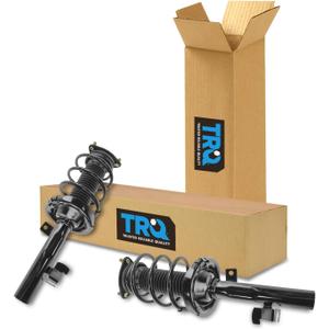 TRQ Front Strut and Spring Assembly Set Loaded Pre-Assembled Compatible with 0413 Mazda 3 0610 5