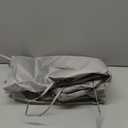 Gazebo Universal Replacement Privacy Curtain – Hugline 10' x 12' Gazebo Side Wall Outdoor Privacy Panel with Zipper (Gray)