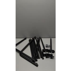 Desk Clamp Backdrop Stand - Adjustable Table Mounted Background Support Frame
