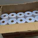 L LIKED 4"x 6" Direct Thermal Labels White Perforated Shipping Labels, 250 per Roll, Pack of 20 Rolls - Commercial Grade