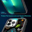 Candykisscase Case for iPhone 13 Pro Max, Gaming Controller Best Player Pattern Shock-Absorption Hard PC and Inner Silicone Hybrid Dual Layer Defender Case for iPhone 13 Pro Max