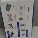 Geesta 2/3/4-Tier Upgraded Collapsible Cooling Rack with Adjustable 3 Setting Design Stackable Roasting Cooking Drying Wire Cooling Rack for Cookies Baking Gifts for Women (Black)