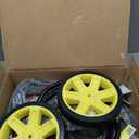 Garden 2-Wheel Hose Reel Cart, Residential Duty Hose Reel with Wheels, Outdoor Water Hose Reel for Backyard, Garden, or Lawn, Metal Hose Carts (175ft Hose Capacity)