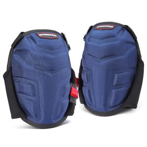 WORKPRO Knee Pads for Work, Construction Knee Pads, Safety Kneepads with Ergonomic Gel Cushion and Foam Padding for Gardening, Carpentry, Welding, Roofing, Cleaning (Blue)