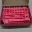 Adjustable Braiding Rack 280 Pegs, 2-Sided Braiding Hair Rack, Hair Racks for Braiders Standing with Wheels, Pink Hair Separator Braid Rack for Braiders Standing for Stylists