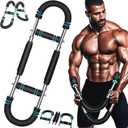 Twister Arm Trainer 70-110lbs Adjustable Chest Workout Equipment for Home Gym Portable Chest Trainer for Men & Women Arm Chest and Shoulder Strength Training Fitness Tool