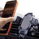 REEVAA Military Grade Car Vent Phone Mount [Metal Hook, Ultra Stable], Universal Cell Phone Air Vent Holder, Car Accessories Compatible with iPhone 17 Air Pro Max 16 15 Samsung Ultra S24 S25