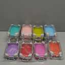 Tessco for you 12 Pack Suitcase Party Favor Gift Box Mini 6.7 x 3.8 x 2 Inches 9 Colors Plastic Tiny Travel Luggage for Candy Makeup Jewelry Girl Birthday Cruise Trip Wedding Bachelorette Party Favor