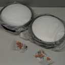 2-Pack 10Inch 30W LED Flush Mount Ceiling Light Fixtures Black, Ultra Bright 3200LM Dimmable Ceiling Lights, 5CCT 2700K 3000K 4000K 5000K 6500K, Ceiling Lamps for Kitchen Hallway Bedroom Bathroom