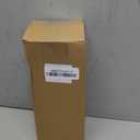 Gute 10 Inch Glass Vases for Decor, Flower Vase for Home Decor, Modern Decorative Clear Vase Centerpieces Living Room, Kitchen