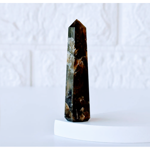 Labradorite Tower Obelisk| Crystal Tower |Crystal Point Labradorite Tower Obelisk| Crystal Tower |Crystal Point