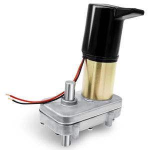 RV Power Gear Slide Out Motor, Motorhome Replacement Gearbox Motor | in-wall Dual Shaft, 131:1 Gear Ratio, 12V DC, Replace# 523900 522967 523143 523983 521976 523529 524327 K01265B300 K01469B300 etc.
