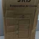 JRD Portable Air Conditioner, Portable Evaporative Air Cooler with Remote, 12H Timer, 4 Ice Pack, 2.4Gal Tank, 4 Mode&3 Speed, Mist Function, Swamp Cooler Cooling Fan for Bedroom Home Office Garage