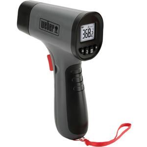 Weber Griddle Infrared Thermometer, Black, Wireless Digital Meat Thermometer for Grilling