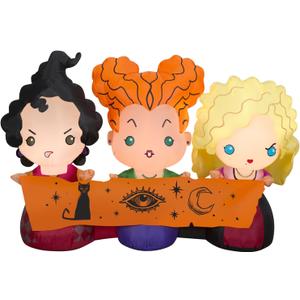 Gemmy 220556 Hocus Pocus Sisters Inflatable, Multi