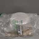 SENSARTE Ceramic Nonstick Stock Pot with Lid, 4.5 Quart Induction Cooking Pot with Tempered Glass Lid, Stew Pot for Soup and Oatmeal, Pasta Casserole, PFOA PFAS PTFE Free, White