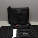 Lusso Gear Car Seat Tray - Dry-Erase Lap Desk for Kids Travel Activities - Snack & Cup Holder for Car Back Seat Organizer - Tablet Stand for Toddler Travel Essentials - Black