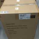 SIMPLI-MAGIC 50 Liter / 13.2 Gallon Soft-Close, Smudge Resistant Trash Can with Foot Pedal and Built in Filter- Stainless Steel, Sleek Finish (Silver)