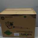 Cordless Leaf Blower & Vacuum SOYUS 3in1 Leaf Vacuum Mulcher 40V 360CFM 5 Speeds Brushless Battery Operated Leaf Blower for Lawn Care with 45L Bag 2 x 4.0Ah Battery and Charger Included