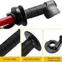 HIAORS 7/8" Mini Bike Throttle Cable Assembly Kit Compatible with Coleman CT200U CT200U-EX BT200X Baja Warrior MB200 DoodleBug DB30 79cc CT100U CC100X Motovox Predator 212cc 196cc 6.5hp Engine Parts