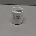 Ultimate Hostess Ceramic Sponge Holder for Kitchen Sink  White Sink Caddy Organizer  Farmhouse Kitchen Sponge Holder  Cute Ceramic Sponge Rest for Countertop