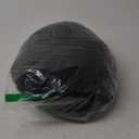 2 Pcs Round Throw Pillows 15 Inch Decorative Velvet Pumpkin Floor Pillows for Living Room Couch Chair Bed Sofa (Black)