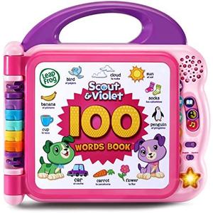 LeapFrog Scout and Violet 100 Words Book, Purple