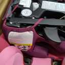 Diono Cambria LE, 2-in-1 Belt Positioning Booster Seat,Backless and High-Back Booster seat for Children from 40120 lb,17" Wide,6 Headrest Positions,Lightweight with Latch,Pink, mfd 2026/01/16