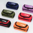 ECHSRT Jumbo Pencil Case Organizer for Men Women, Extra Large Capacity Pencil Pouch, Sturdy Portable Storage Bag for Office Travel Supplies - Purple