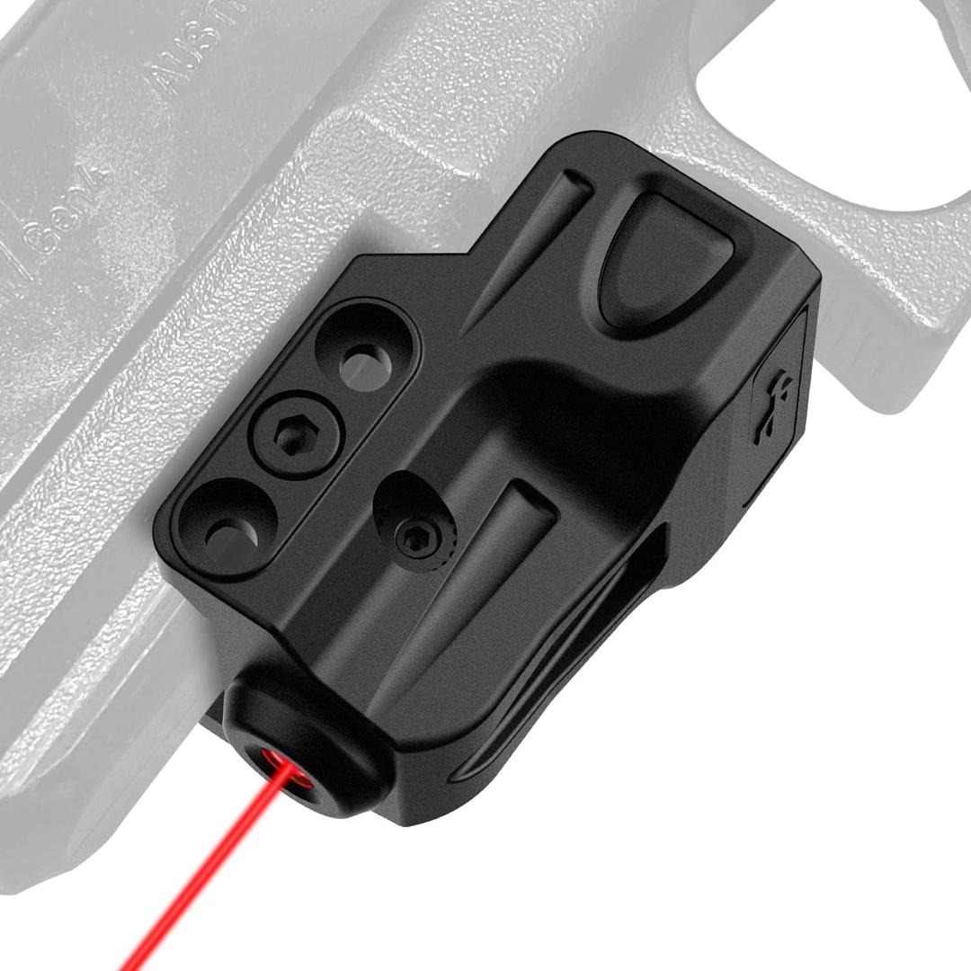 SOLOFISH Green/Red/Blue Laser Sight for Pistol with Pic-Rail, Rechargeable