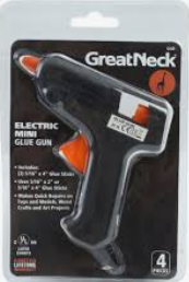 GreatNeck Mini Electric Glue Gun
