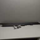 ALLZONE Tension Curtain Rods 123 to 160 Inch, Black Curtain Rods No Drilling, Extra Long Tension Rod for Room Divider Curtains Rod, Outdoor Tension Rod for Patio/Bedroom/Office,3 Installation Options