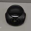 PROSCAN Elite Portable CD Boombox with AM/FM Radio (Black)