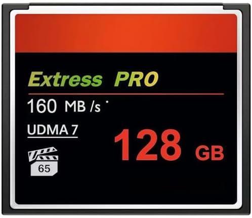 128GB UDMA Speed Up to 160MB/s,Original CF Card Camera Memory Card