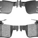 Premium Ceramic Disc Brake Pad Set - Compatible With Lincoln Mkz Mkx Mkc Nautilus Ford Edge Fusion Escape;ERAR