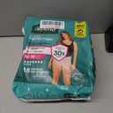 Depend Fresh Protection Adult Diapers, Incontinence Underwear for Women, Disposable, Maximum, Medium, Blush, 18 Count