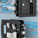 Kohree Class C Mechanical RV Door Lock Replacement, RV Camper Door Locks, RV Door Latch with 4 Keys, fits Most Class C Class A Campers with 4.25" x 4.50" x 1.25"-1.5" Lock Hole