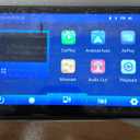 9" Wireless Apple Carplay Screen for Car with 4K Dash Cam, Portable Apple Carplay & Android Auto with 1080p Backup Camera DVR, Voice Control/GPS Navigation/Mirror Link/BT (Black)