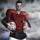 2 Set Winter Football Hand Warmer Pouch Football Warming Pouch Cold Weather Compression Breathable Arm Sleeves for Outdoor Sports Gifts Accessories