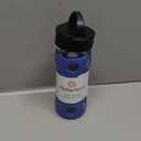 LIFEFACTORY 12oz Classic Cap Bottle Periwinkle Blue